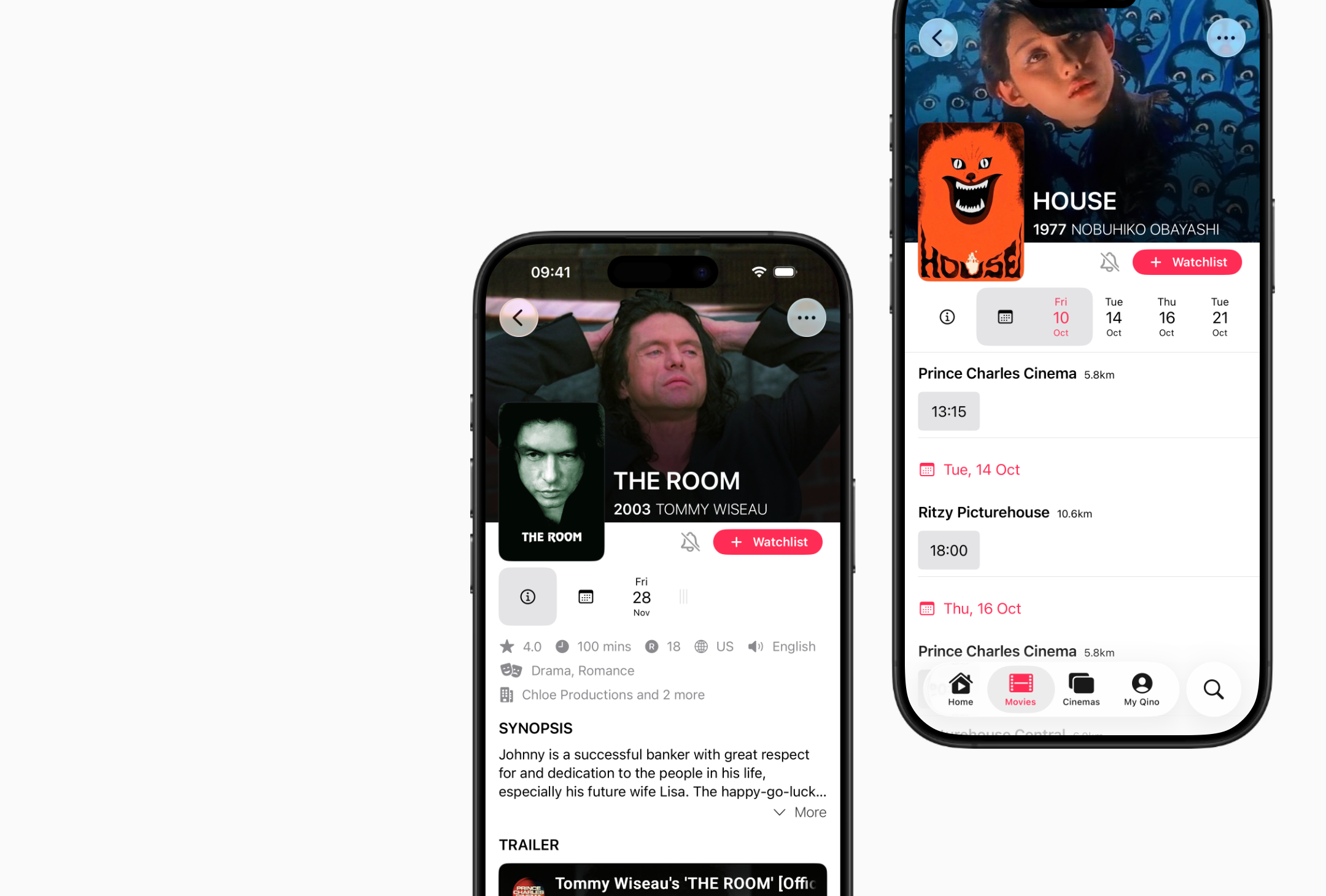 Browse movies